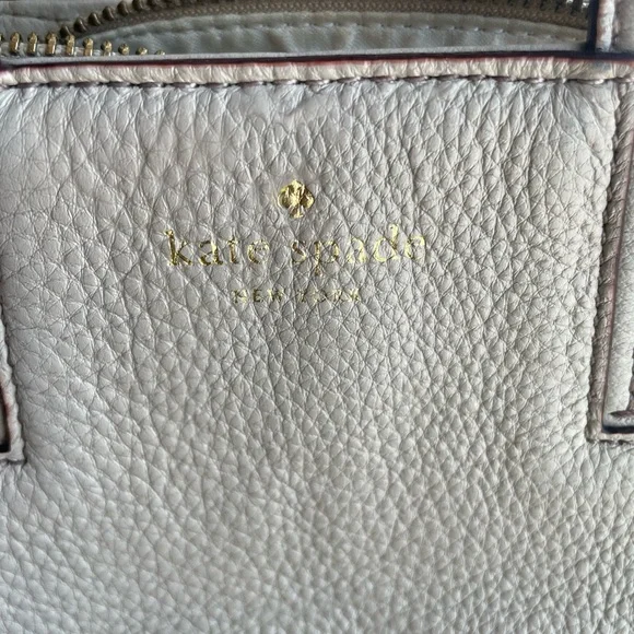 Kate Spade Gray Crossbody Bag with Pebbled Finish - Picture 7 of 8